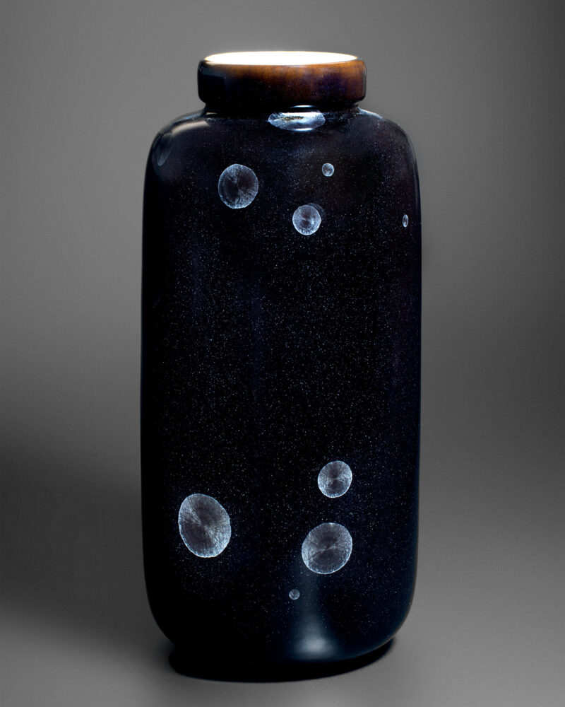 Milan Pekar_Crystalline Vases Black 1_Decorative_Studio Fenice_ (1)