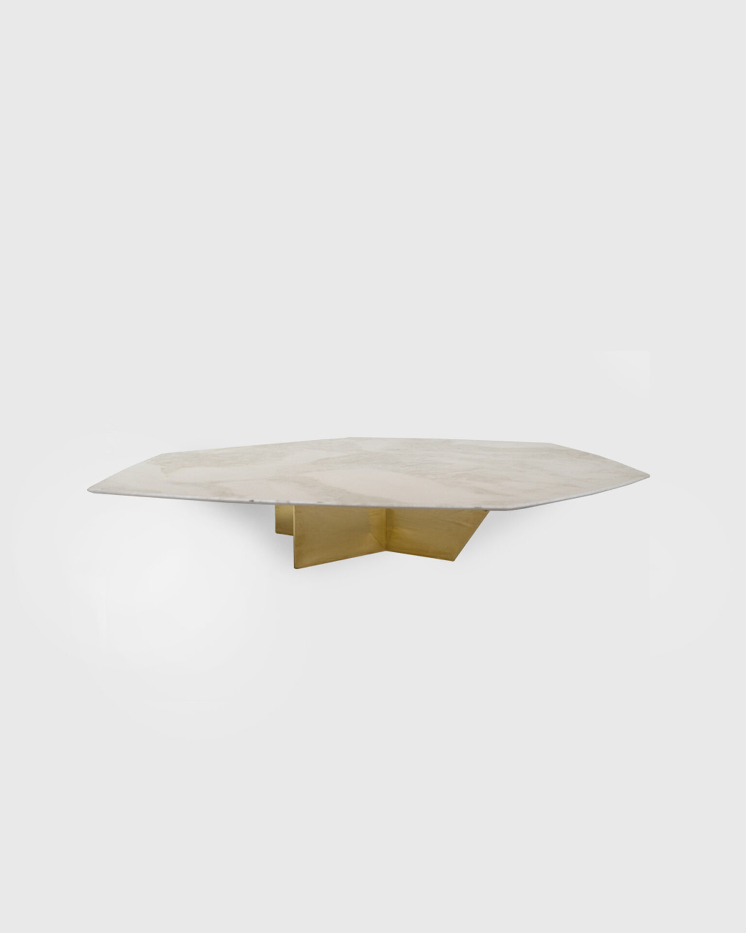 Atra_Geometrik Mirror Brass Base Coffee Table_Case Goods_Studio Fenice_ (2)