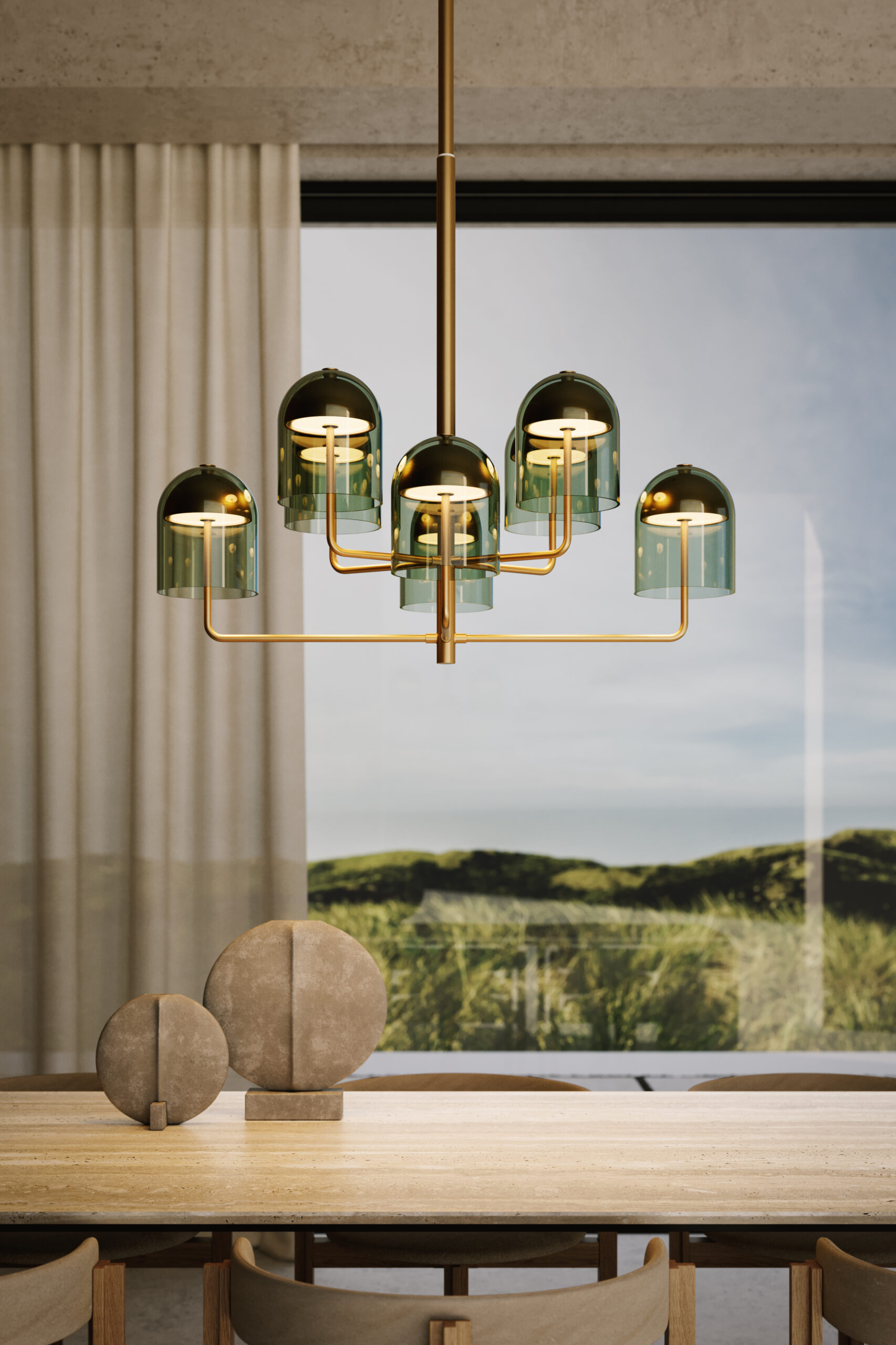 Doma Chandelier Linear
